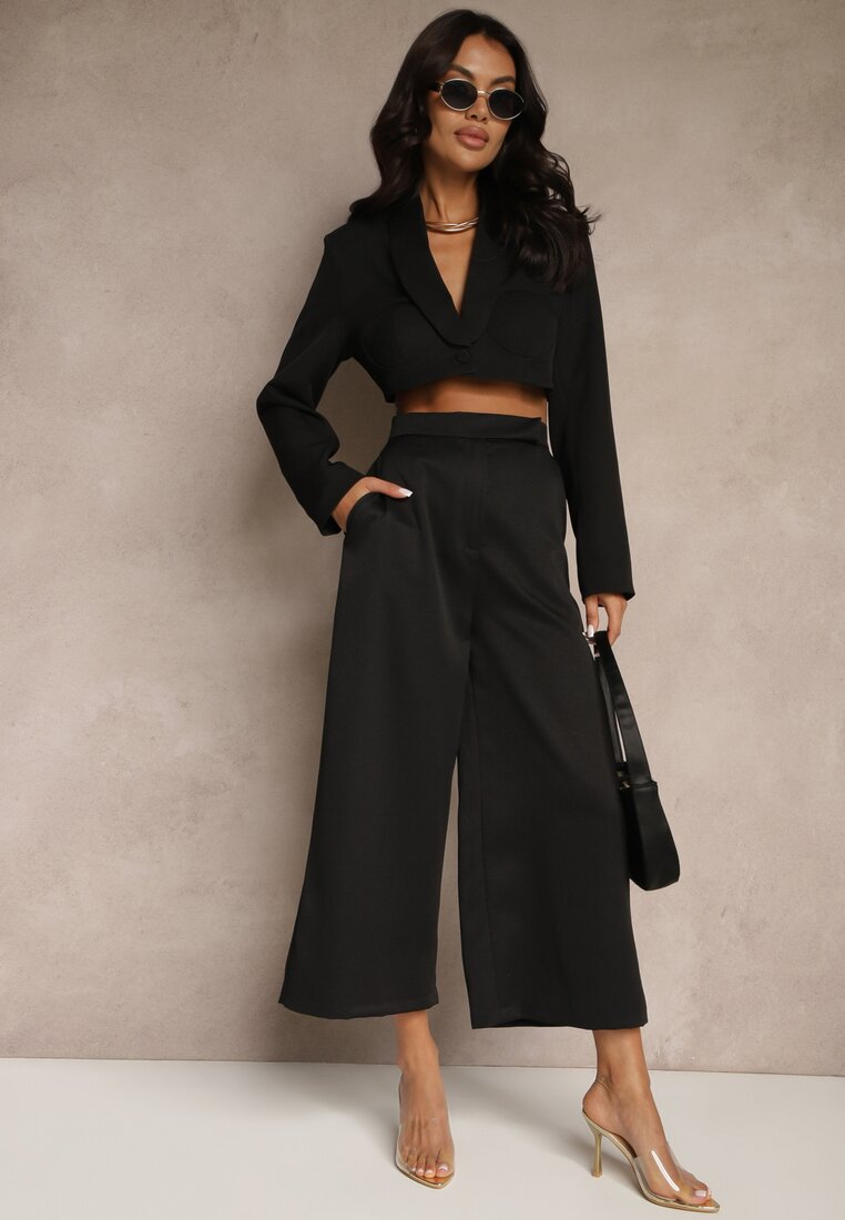 Pantaloni Adeana Negri