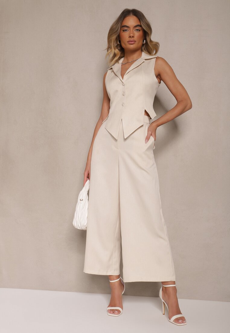 Pantaloni Adeana Bej