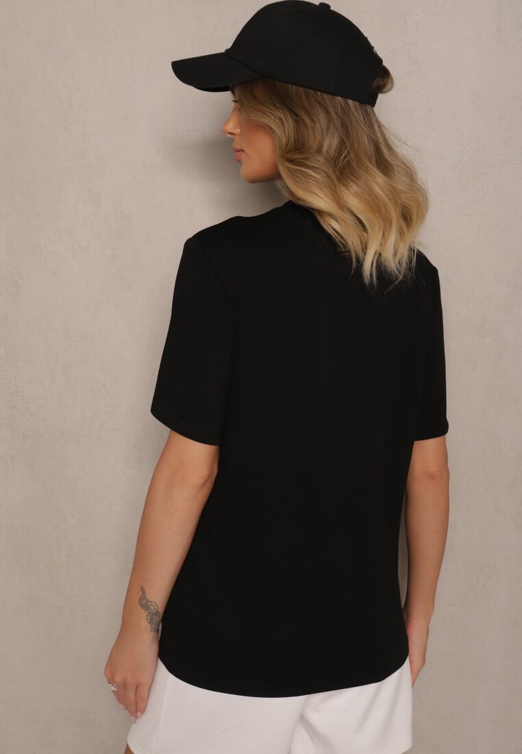 T-shirt Adeleina Negru