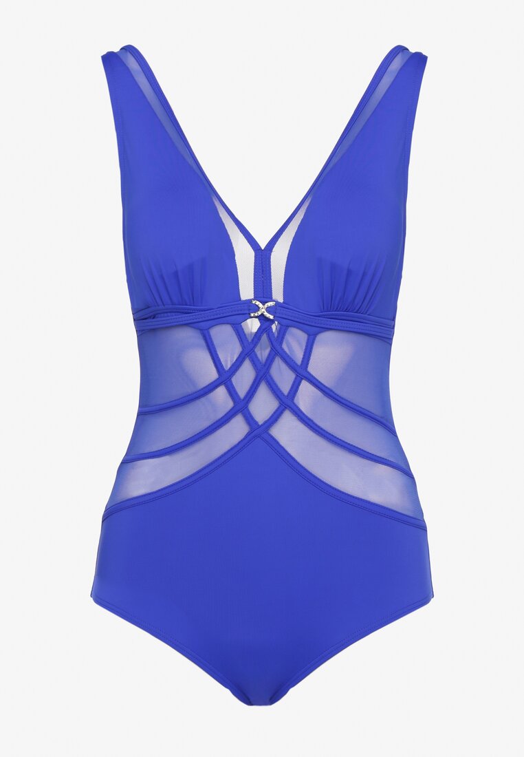Costum de baie Folore Albastru