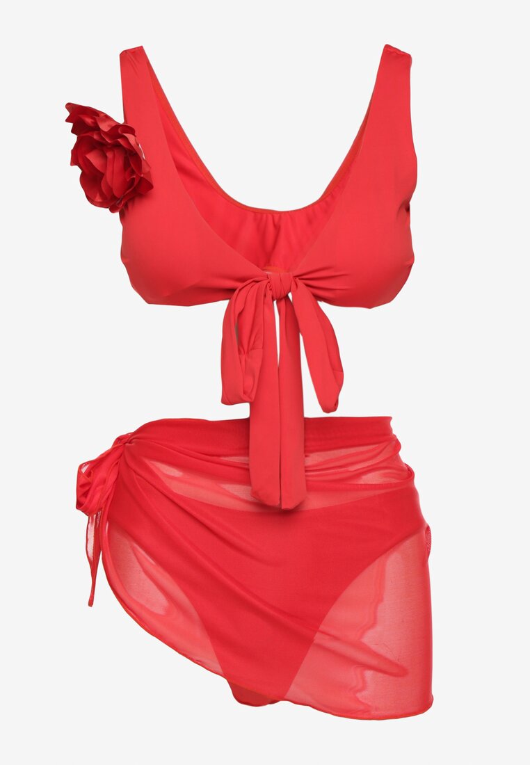 Costum de baie bikini Folissa Roșu