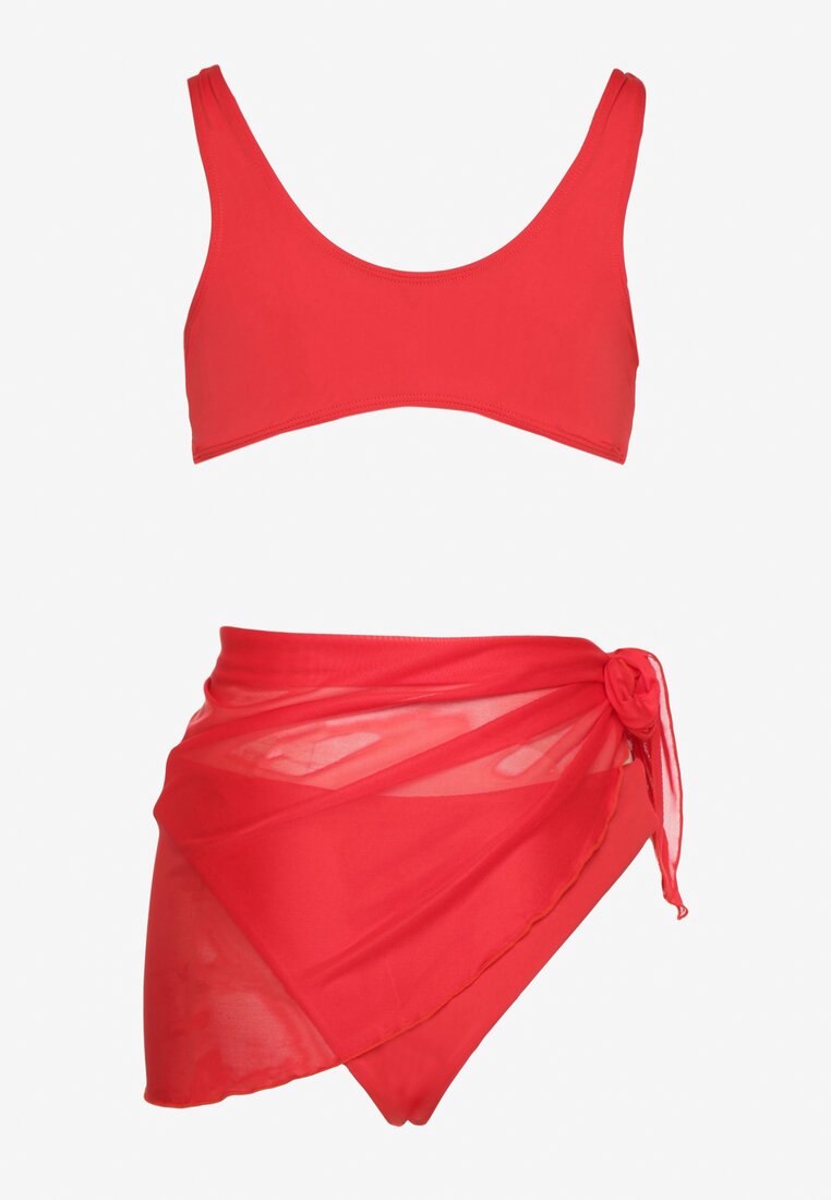 Costum de baie bikini Folissa Roșu
