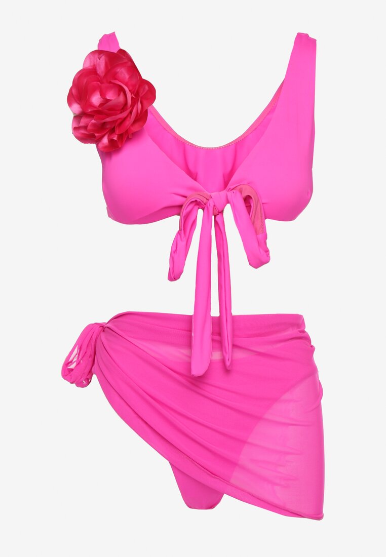 Costum de baie bikini Folissa Roz
