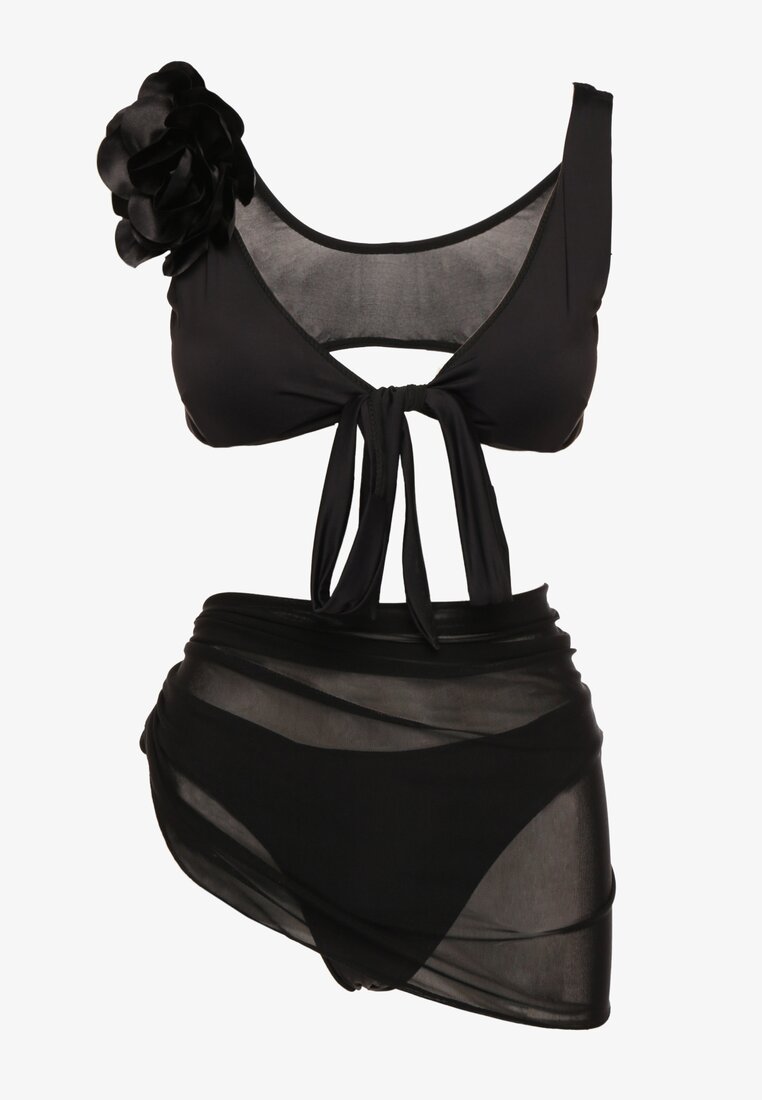Costum de baie bikini Folissa Negru