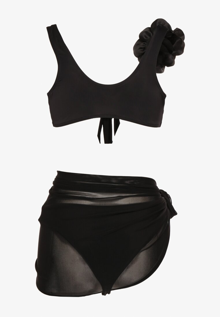 Costum de baie bikini Folissa Negru