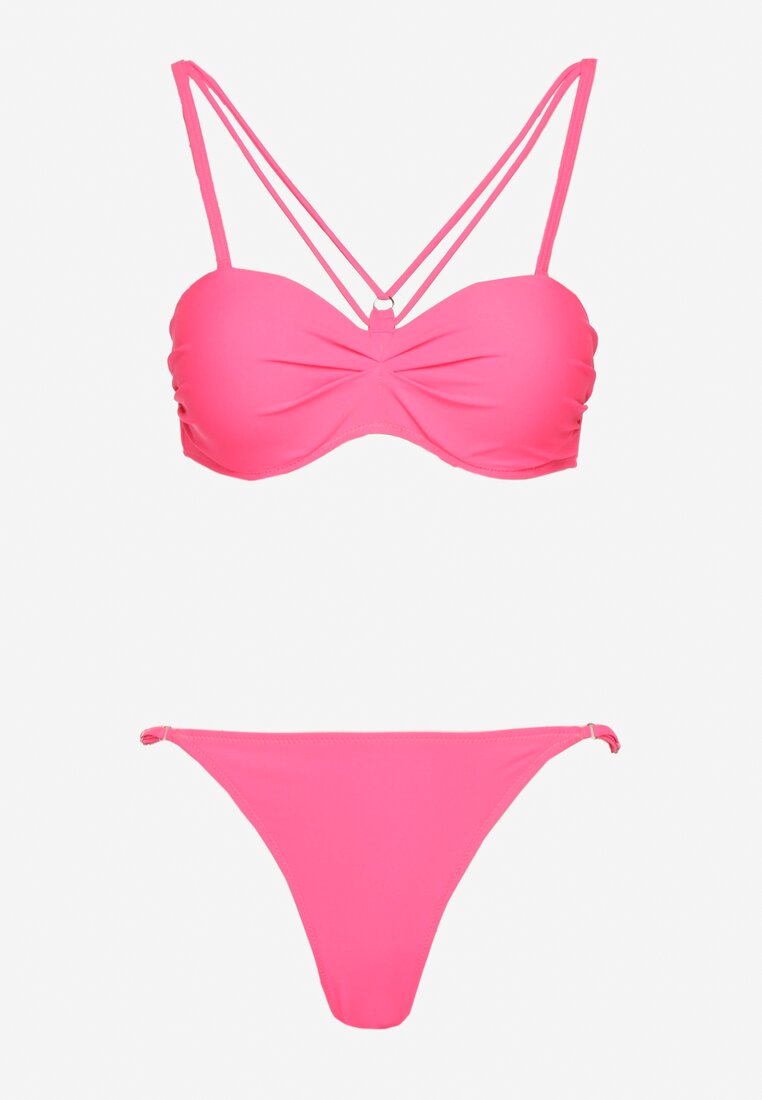 Costum de baie bikini Fadelinna Roz