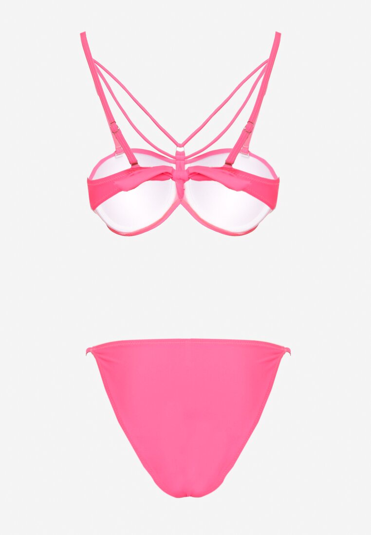 Costum de baie bikini Fadelinna Roz