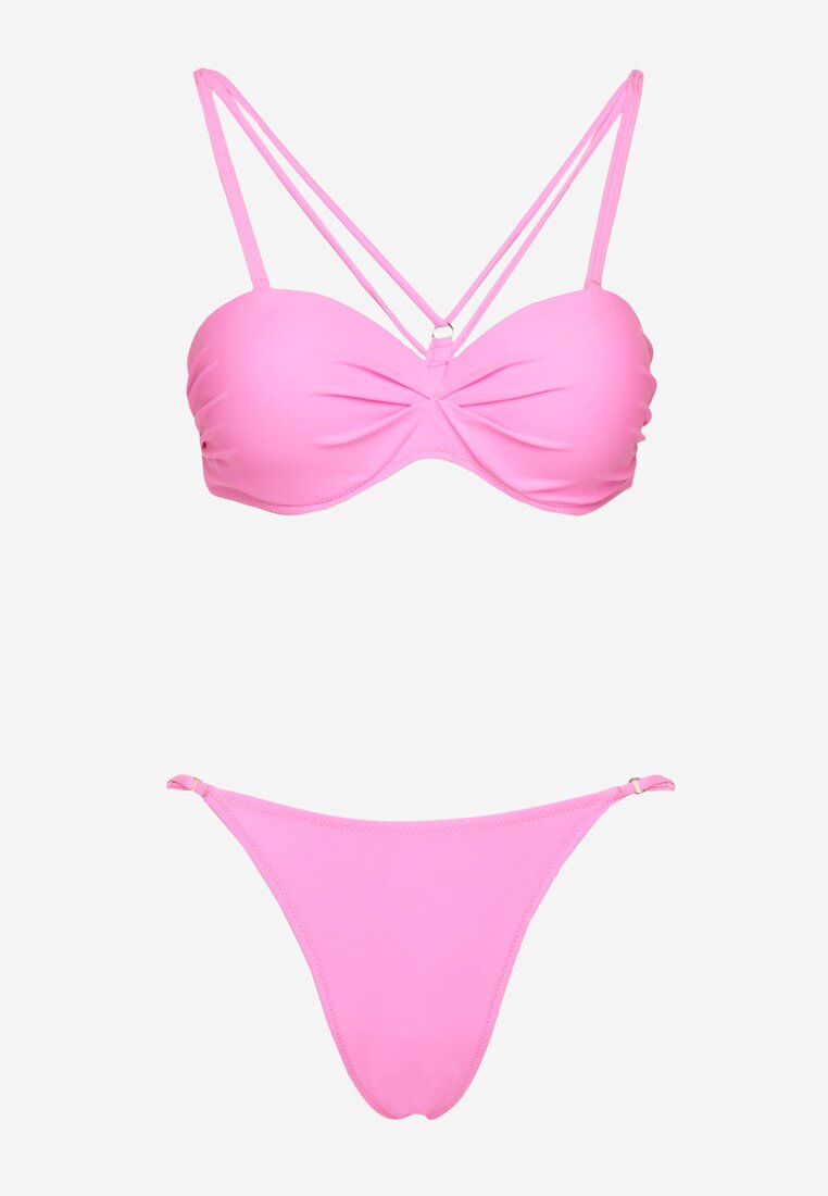 Costum de baie bikini Fadelinna Roz