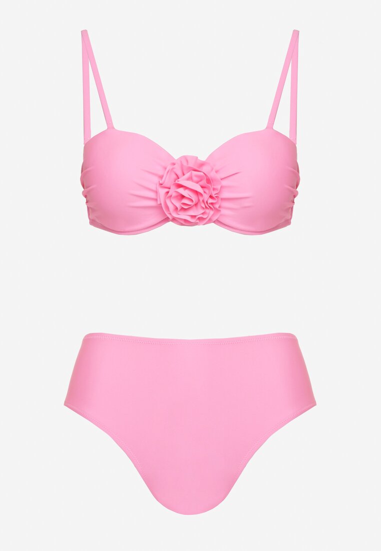 Costum de baie bikini Tenionea Roz deschis