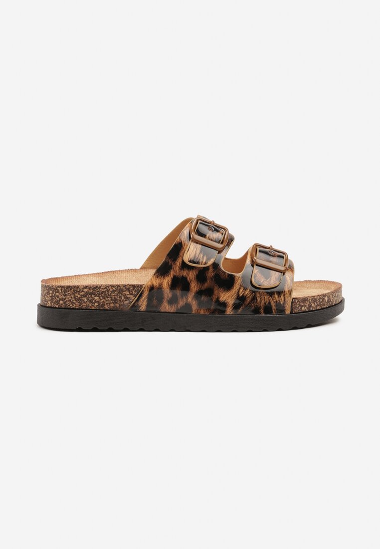 Papuci Itellirie Imprimeu leopard