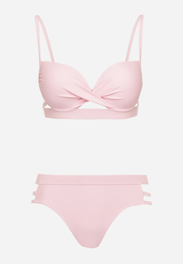 Costum de baie bikini Kinessa Roz deschis
