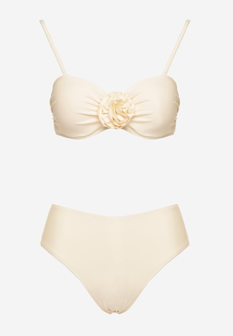 Costum de baie bikini Tenionea Bej