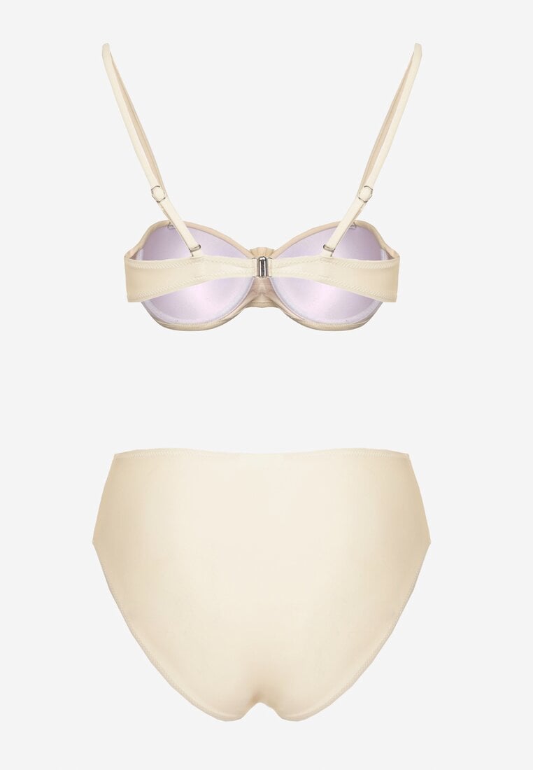 Costum de baie bikini Tenionea Bej
