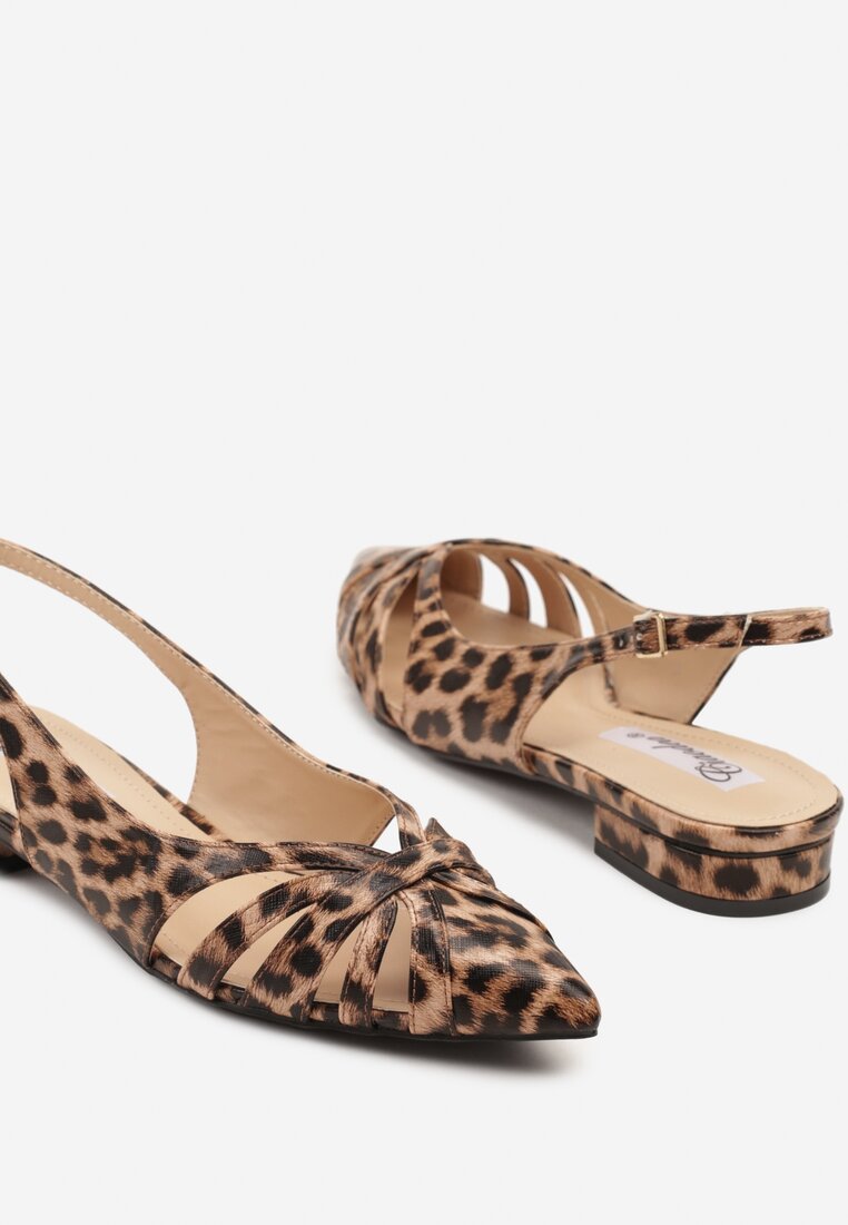 Sandale Tenosea Imprimeu leopard