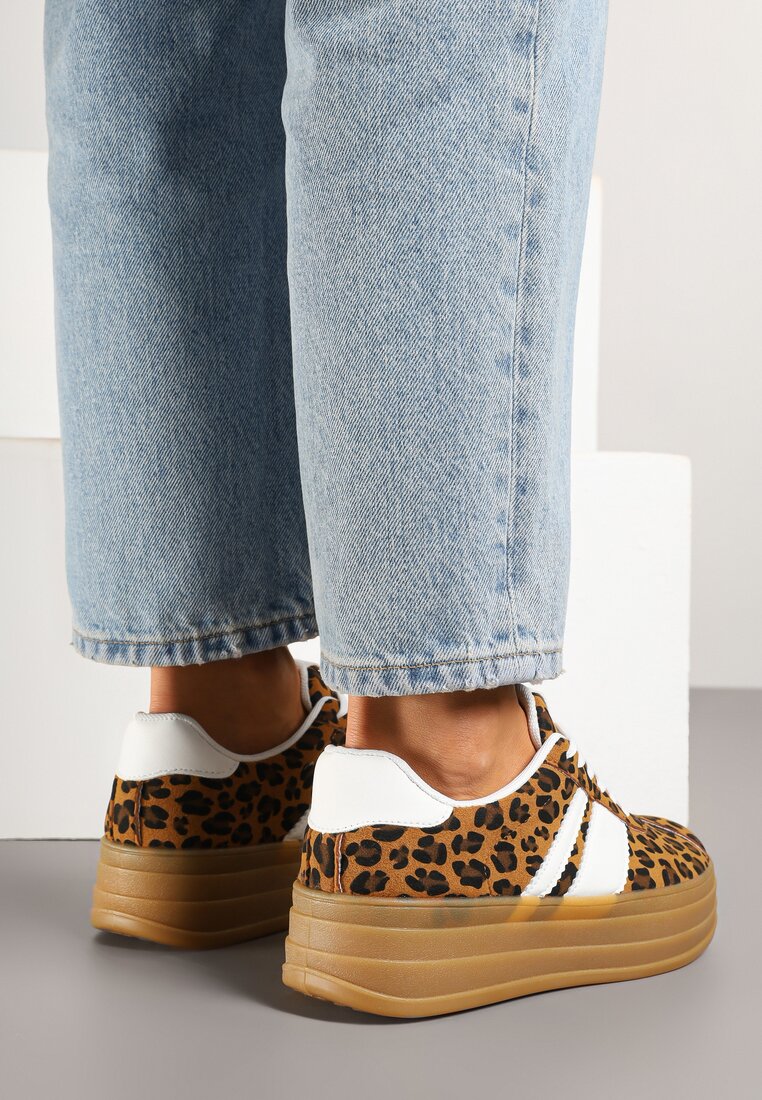 Sneakers Vandell Imprimeu leopard