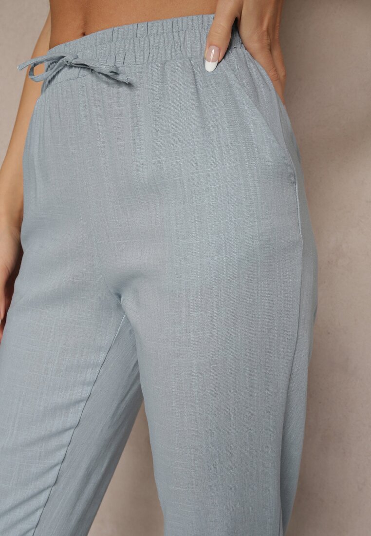 Pantaloni Natomiela Albaștri