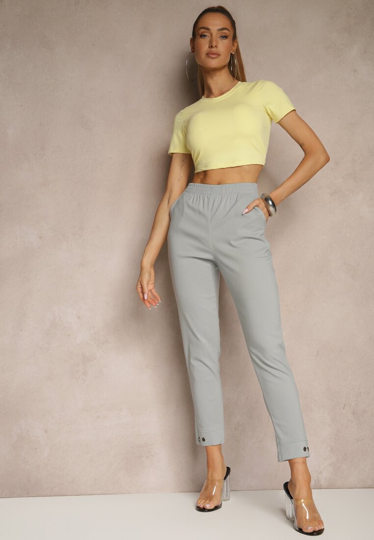 Pantaloni Redaira Gri