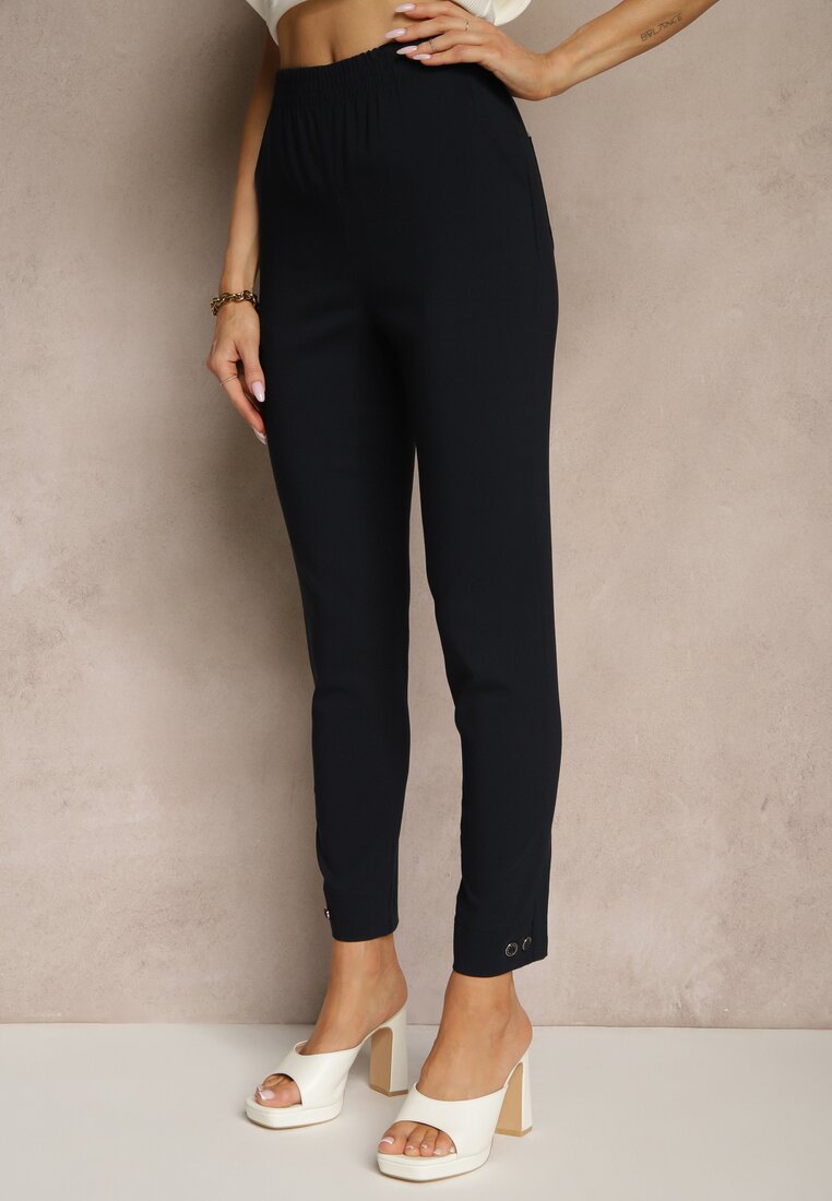 Pantaloni Redaira Bleumarin