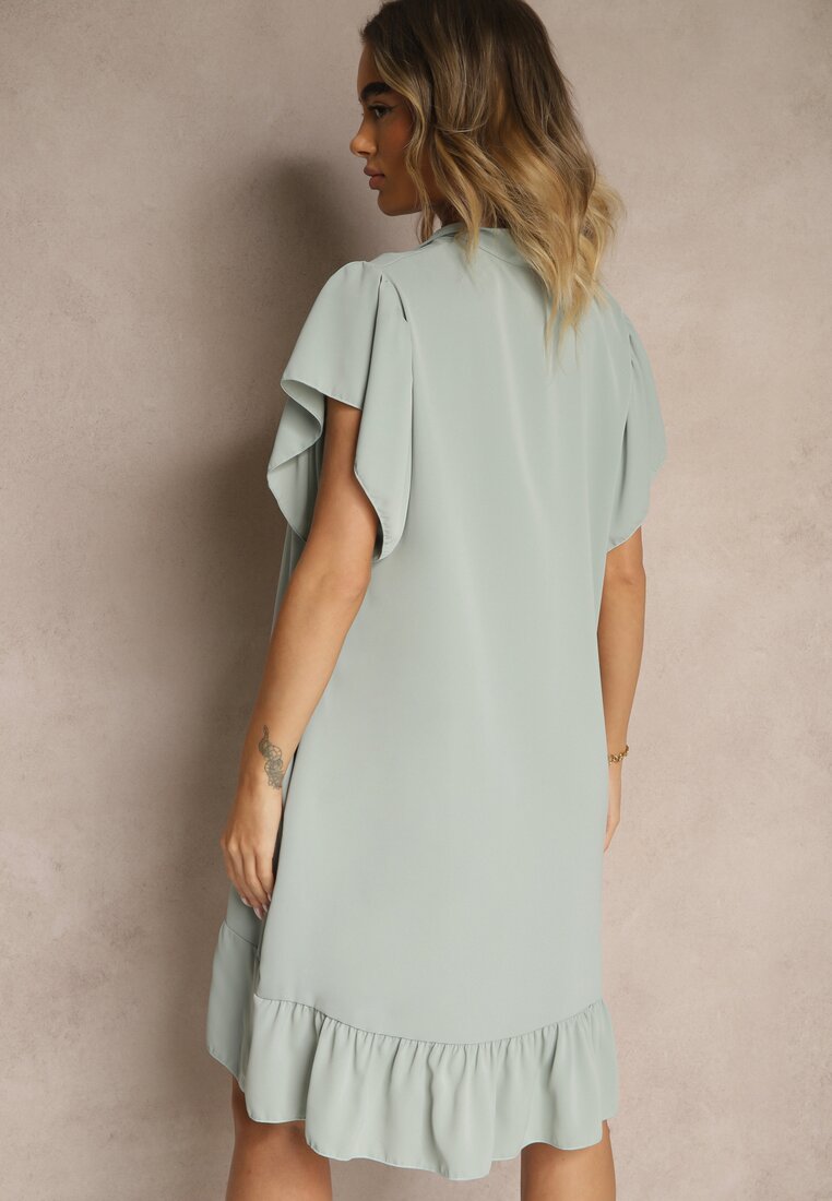 Rochie Tenelora Verde deschis