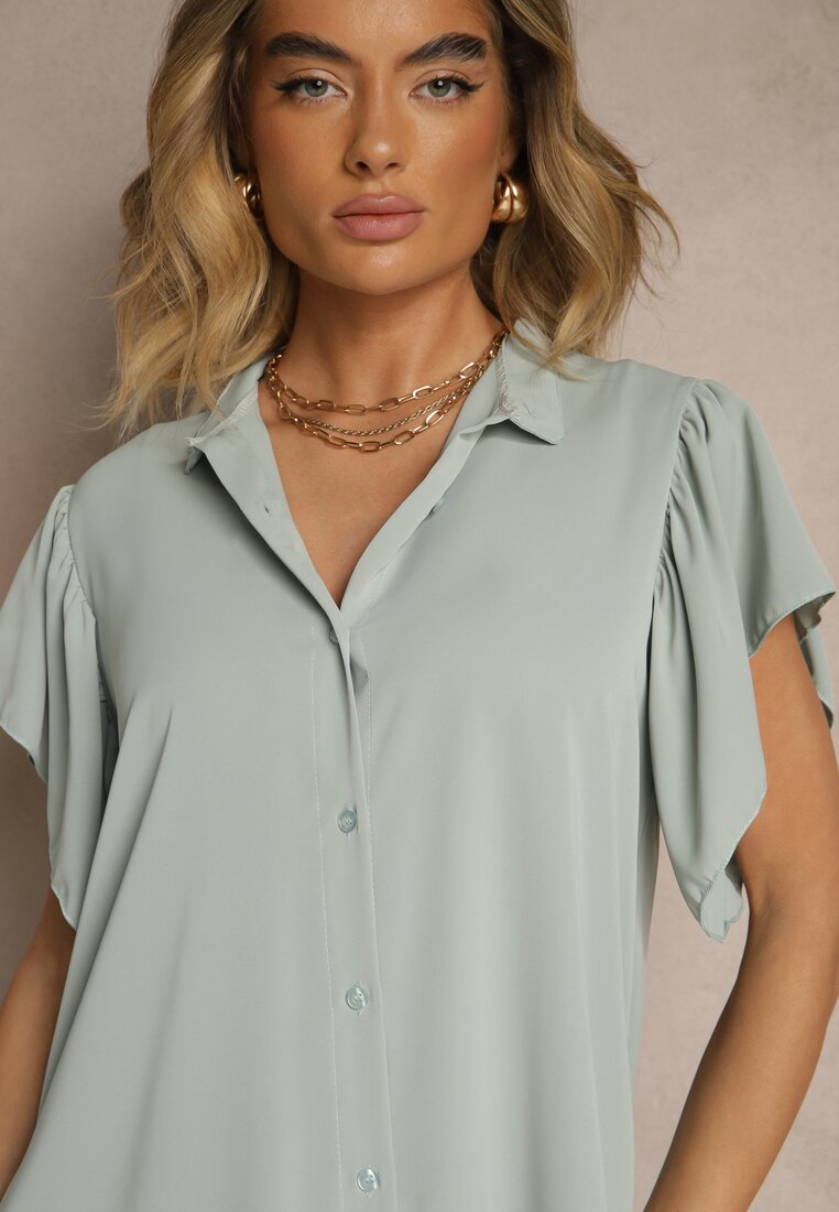 Rochie Tenelora Verde deschis