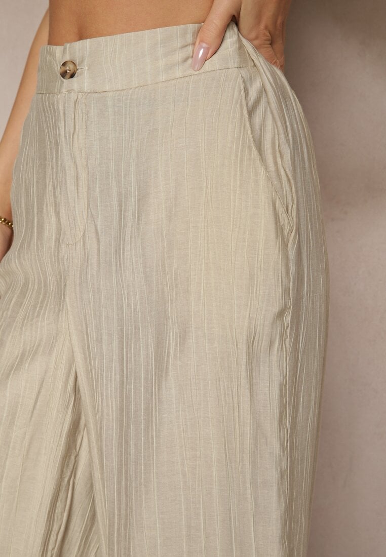 Pantaloni Natoreia Bej