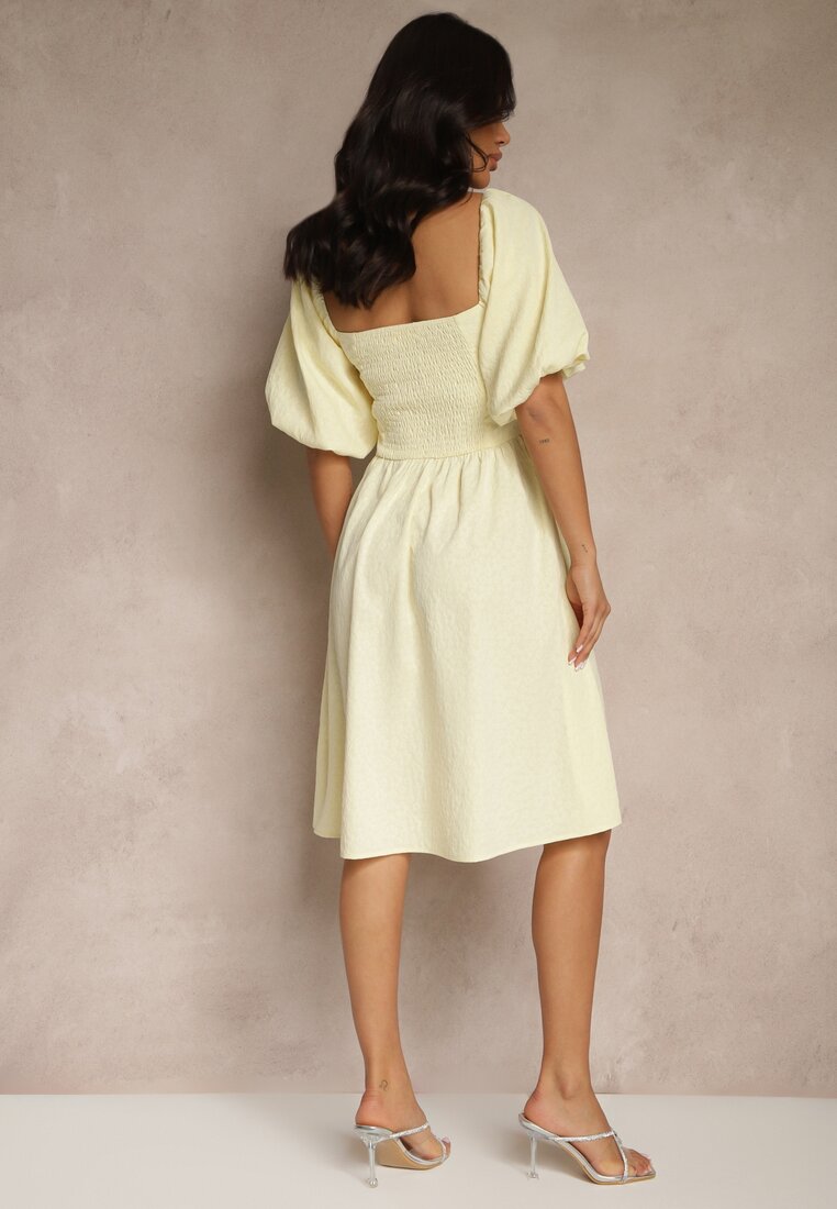 Rochie Mariwena Galbenă