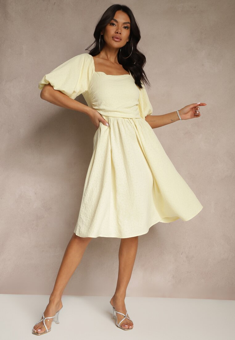 Rochie Mariwena Galbenă