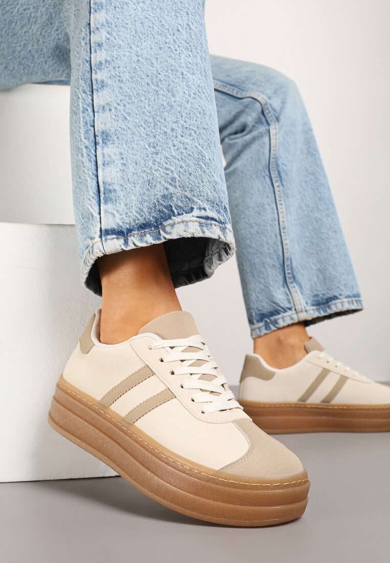 Sneakers Felainora Bej