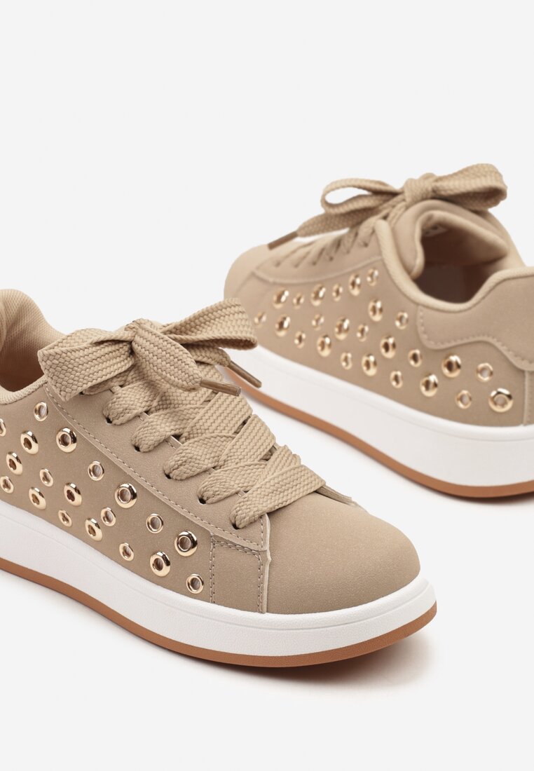 Sneakers Feloriela Bej închis