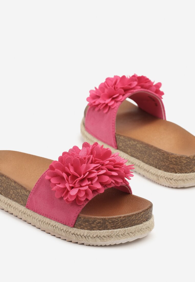 Papuci Felinelia Fucsia