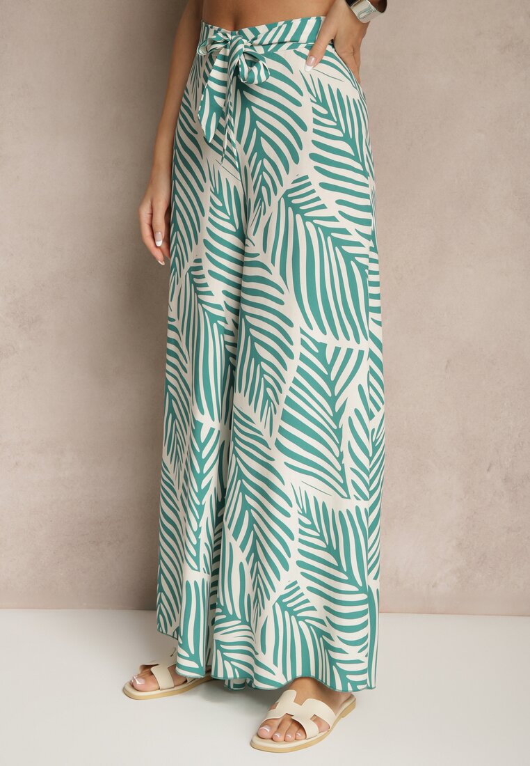 Pantaloni Tenoralia Verde deschis