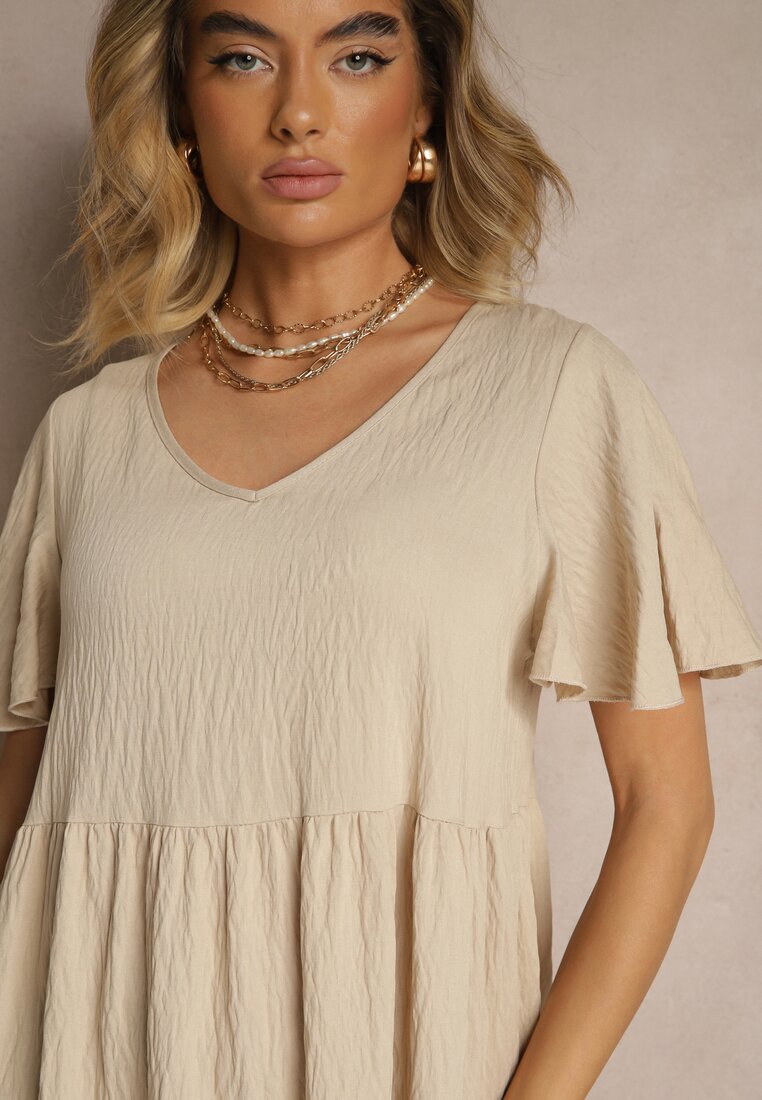 Rochie Natasella Bej deschis