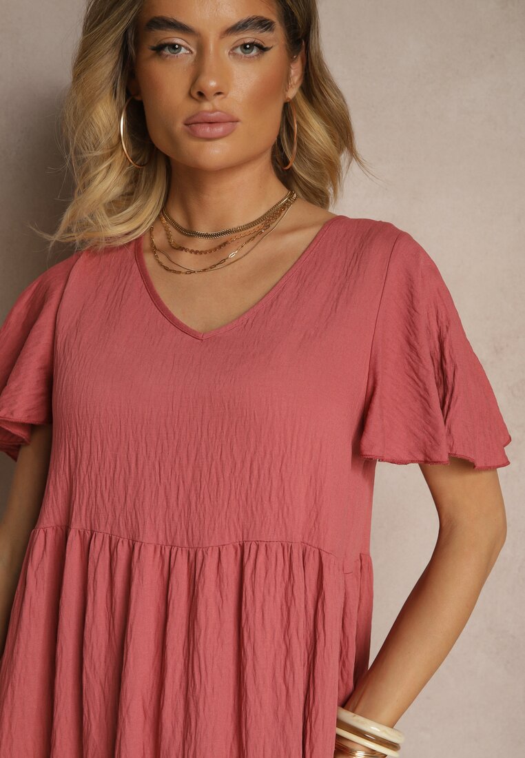 Rochie Natonia Roz închis