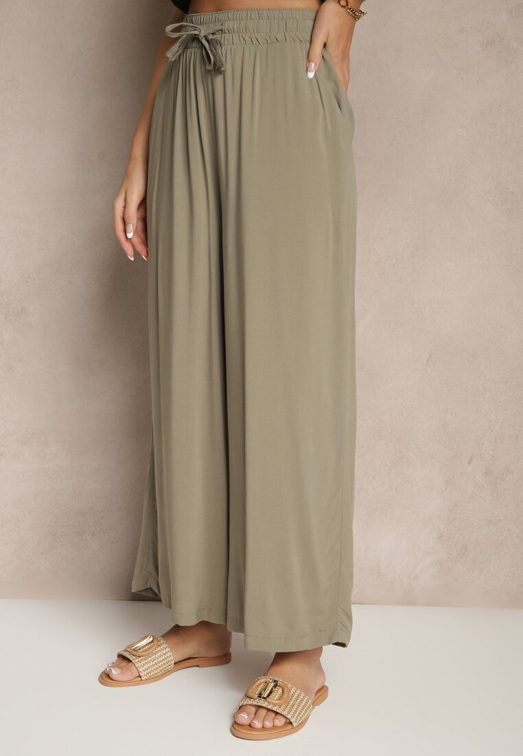 Pantaloni Natisetia Bej