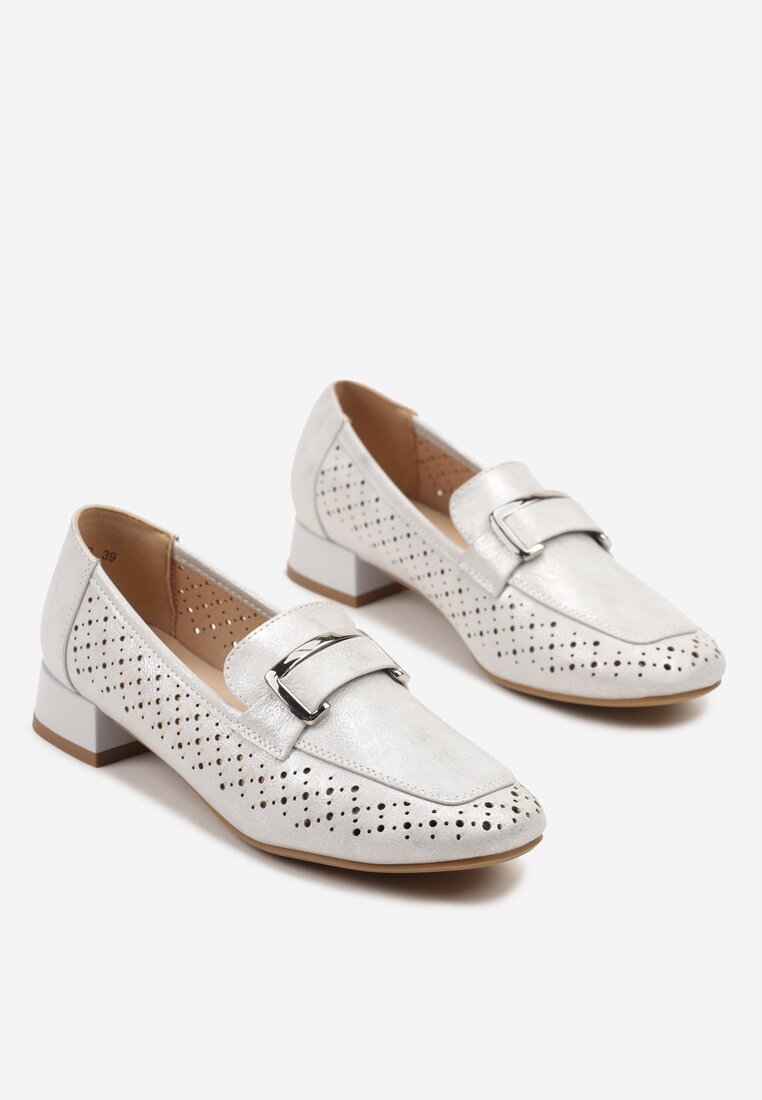 Mocasini Iffona Argintii
