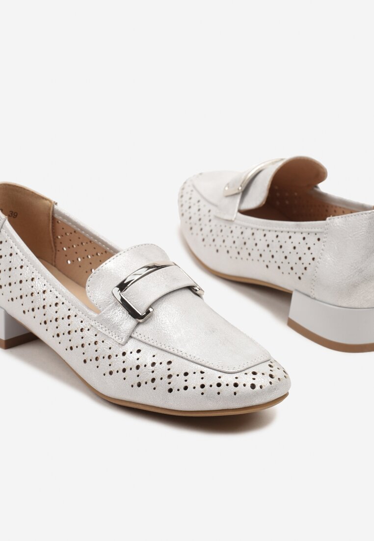 Mocasini Iffona Argintii