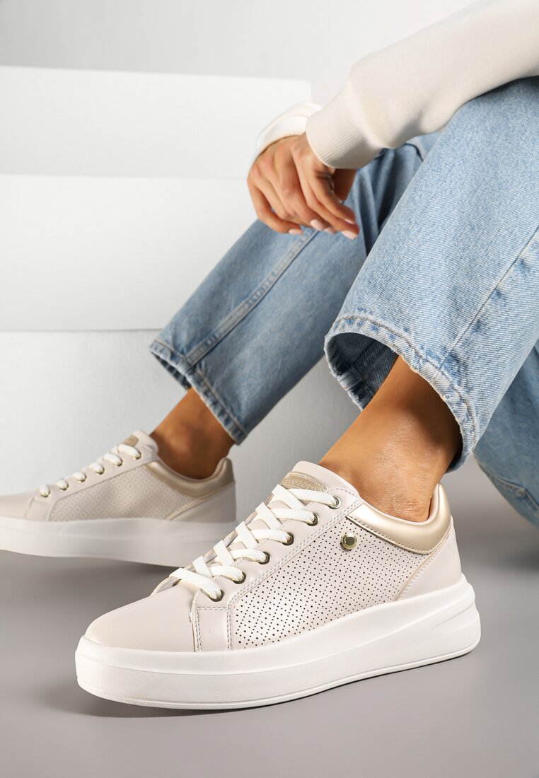 Sneakers Mariselia Bej deschis