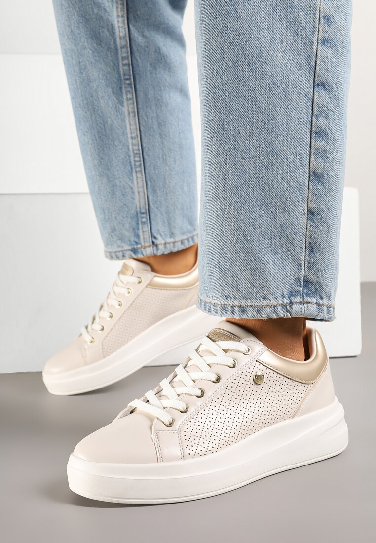 Sneakers Mariselia Bej deschis