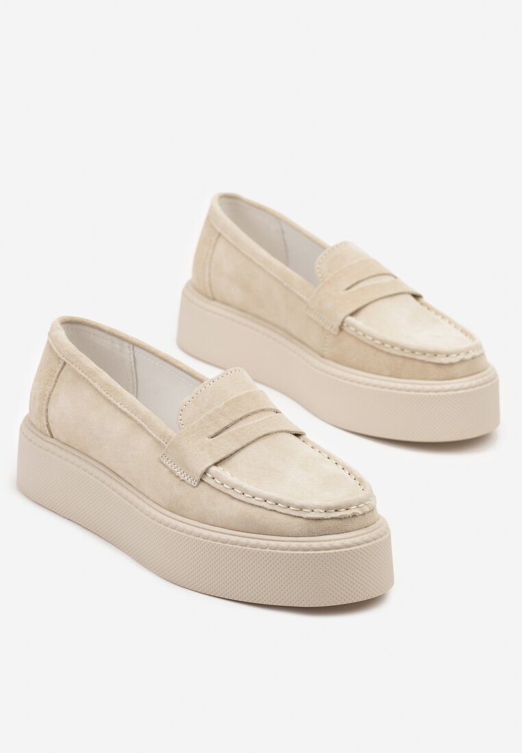 Pantofi casual Sadawene Bej