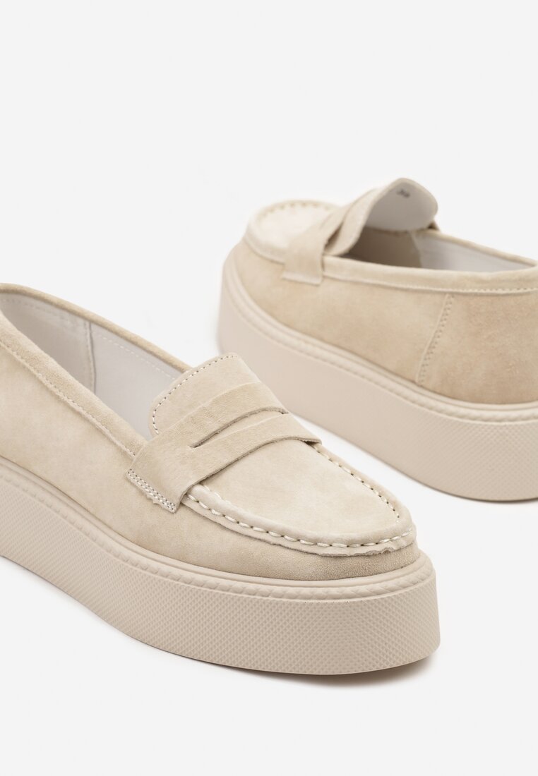 Pantofi casual Sadawene Bej