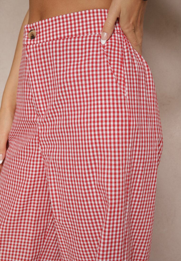 Pantaloni Iffele Roșii