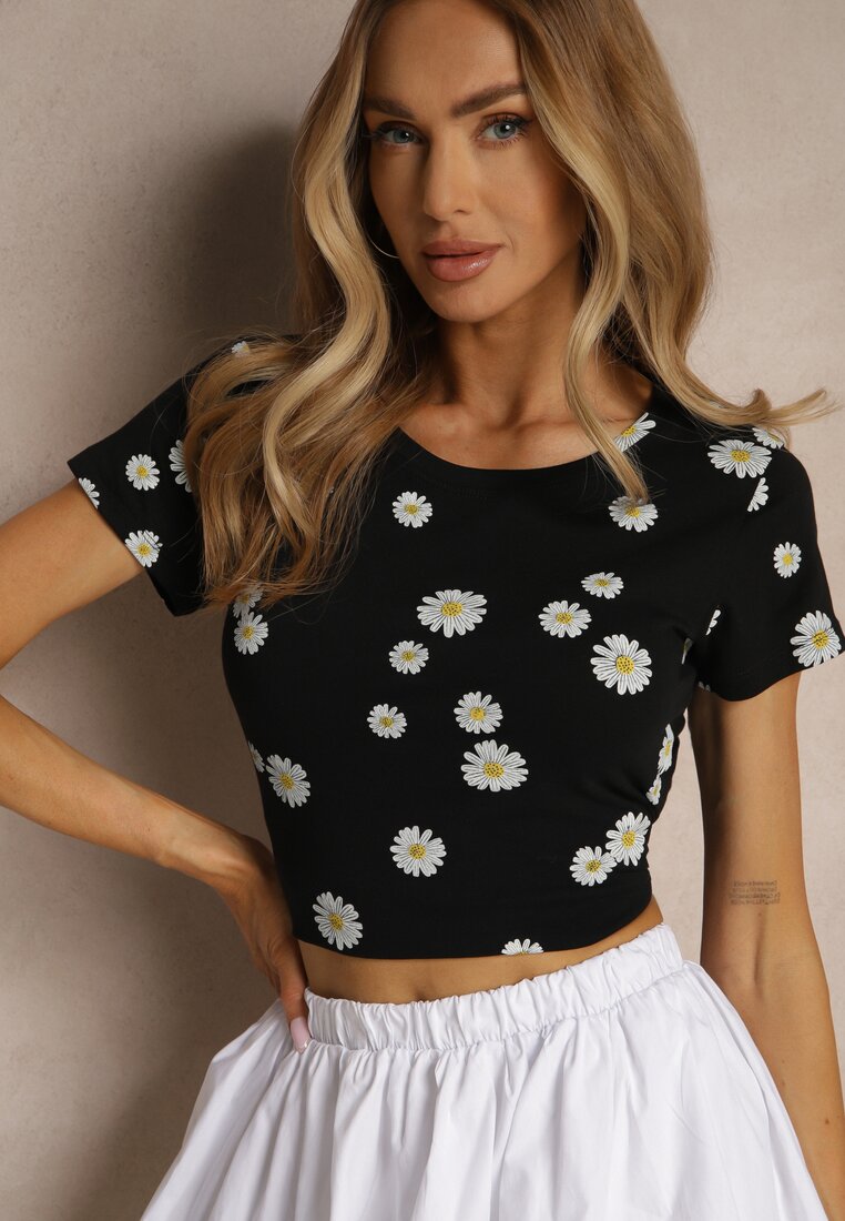 T-shirt Savailene Negru