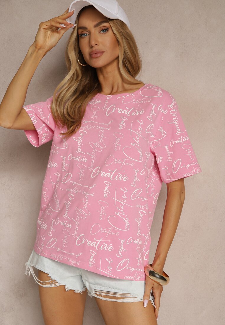 T-shirt Aveneli Roz