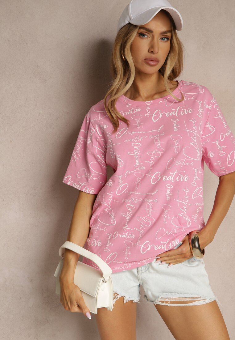 T-shirt Aveneli Roz