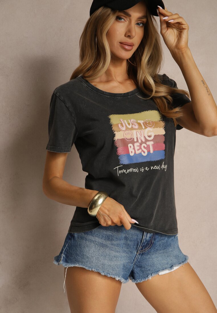 T-shirt Inaren Negru