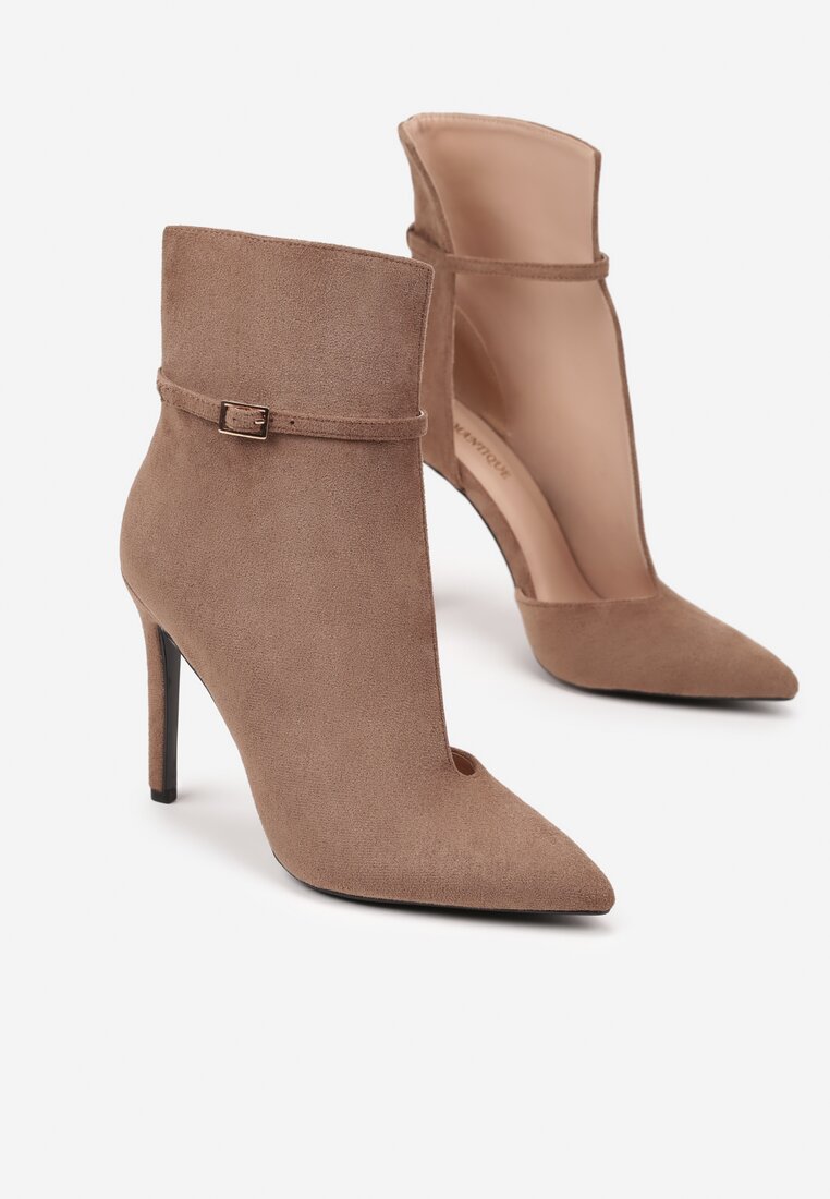 Botine Wionesa Bej închis