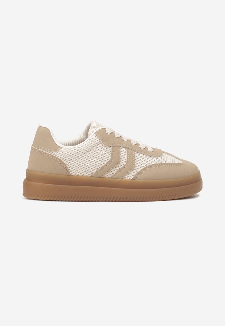 Sneakers Sadleane Bej închis