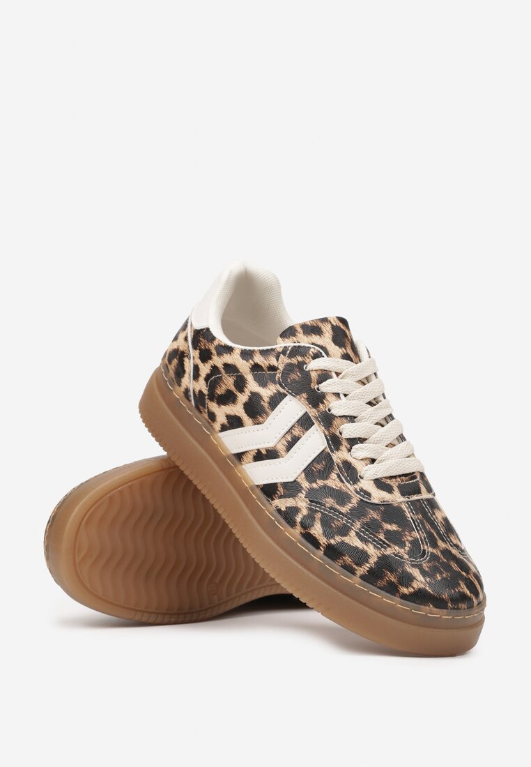 Sneakers Sadleane Imprimeu leopard