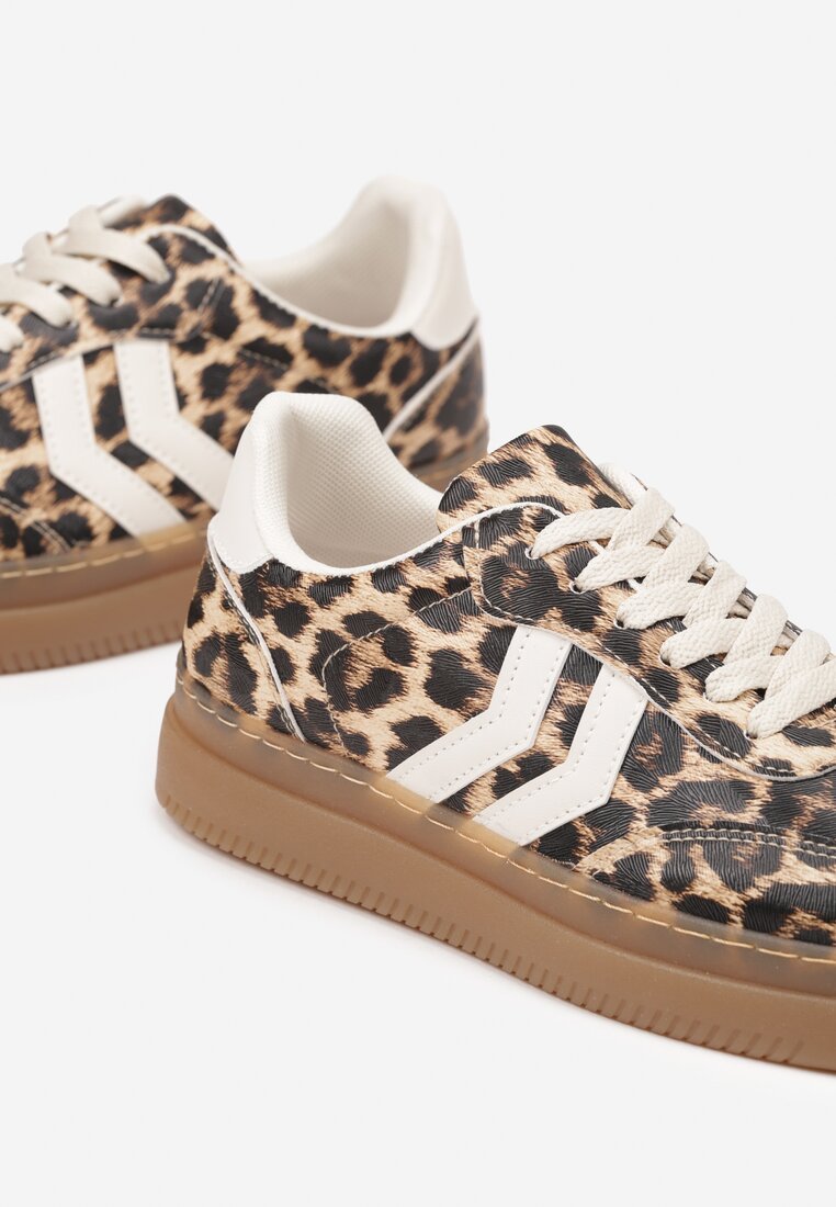 Sneakers Sadleane Imprimeu leopard