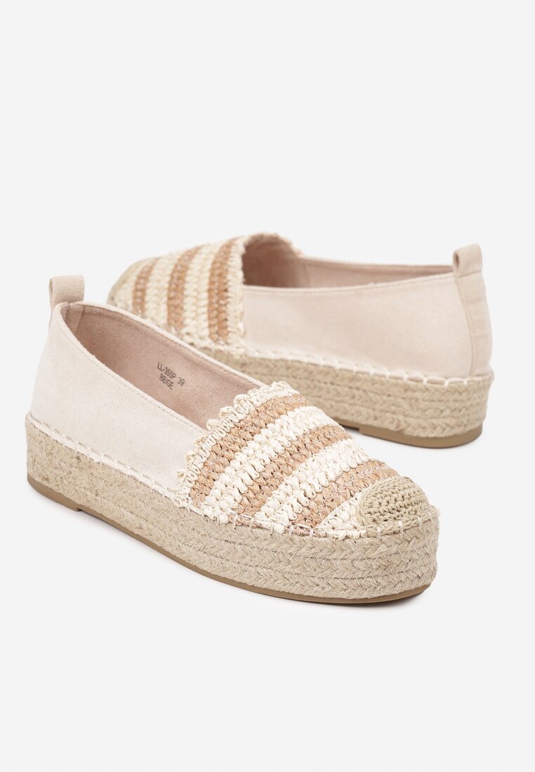 Espadrile Lelisse Bej